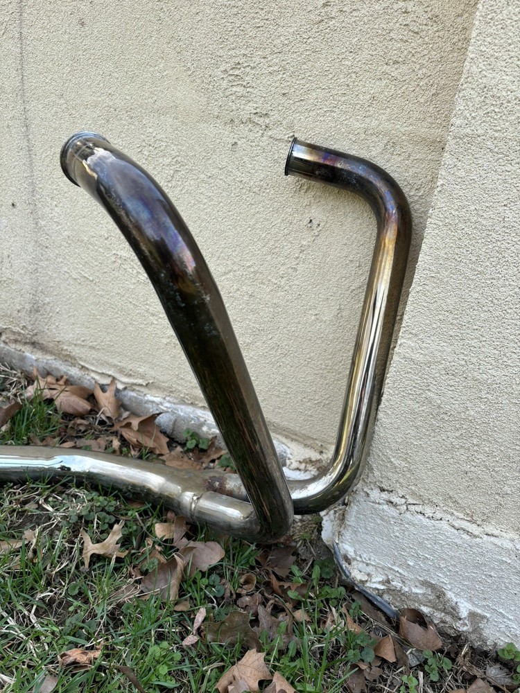 1978 Honda CB400A 2 Into 1 Exhaust Pipe