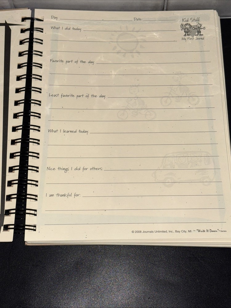 Kid Stuff: My First Journal New