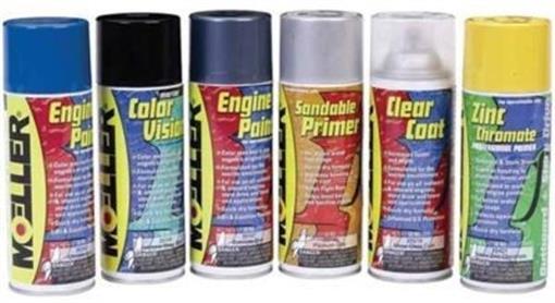 Moeller Engine Spray Paint, Suzuki Shadow Black 25804