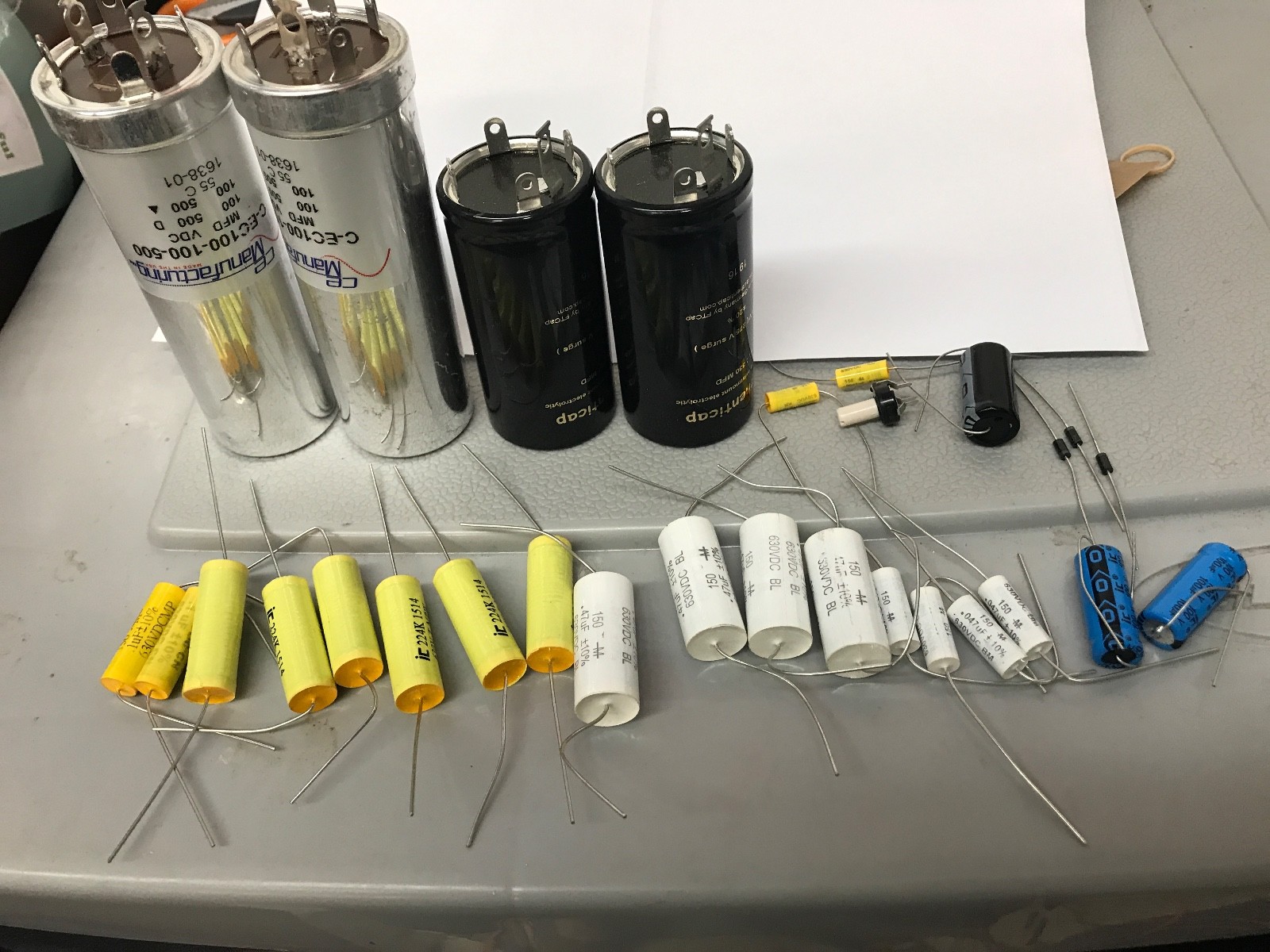 Deluxe Restoration Kit for McIntosh MC240  MC-240 Tube Amplifier All Capacitors+