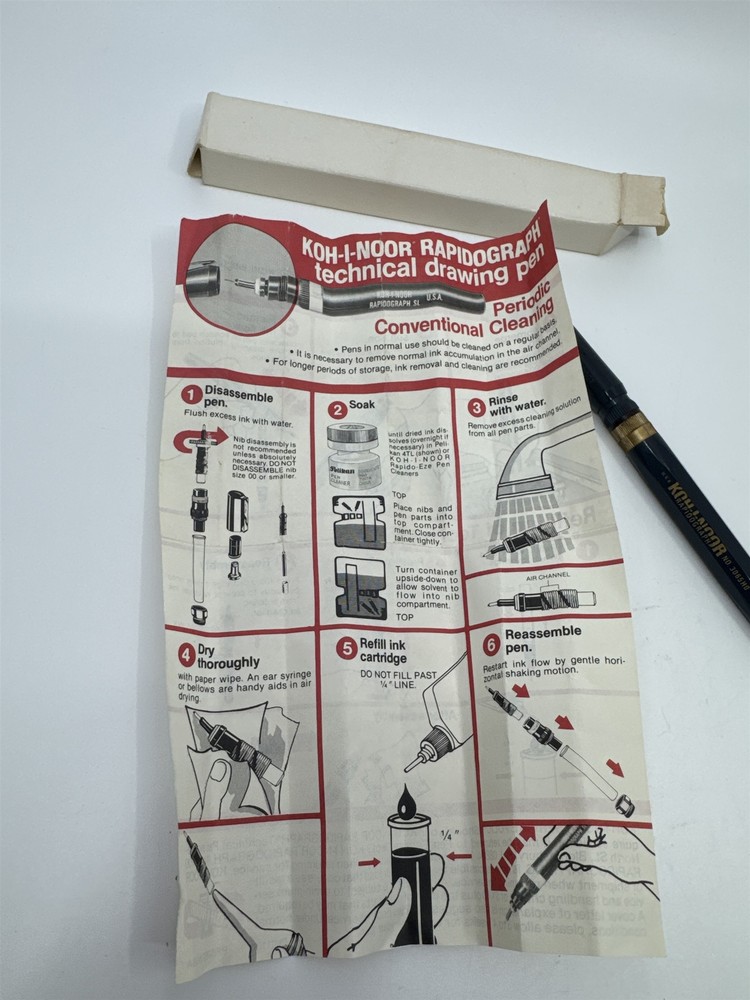 KOH-I-NOOR Rapidograph Technical Drawing Pen