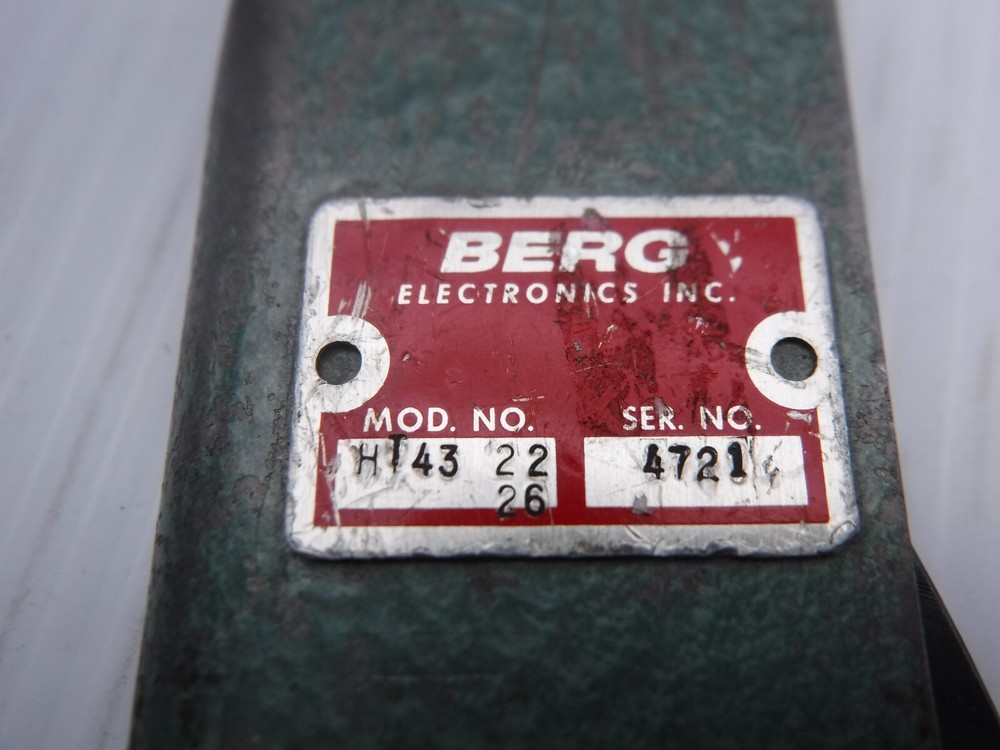 Berg H143 Hand Crimp