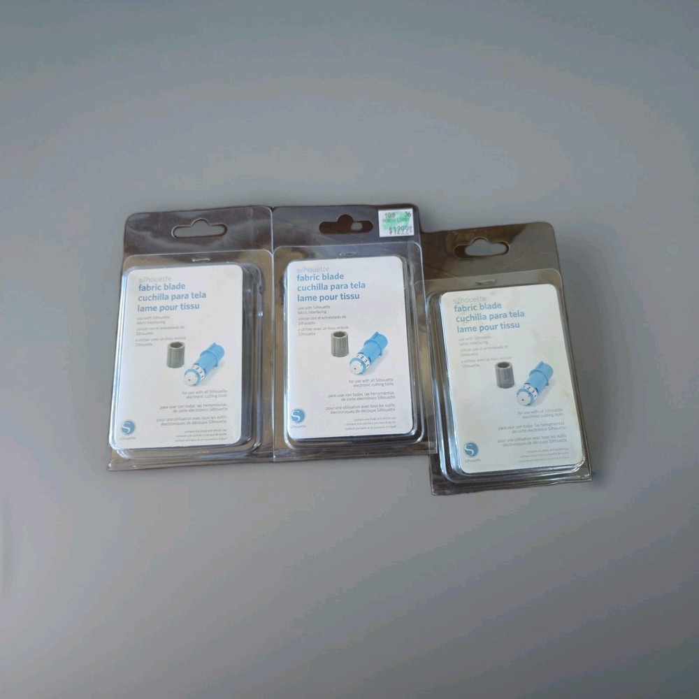 Lot 3 Silhouette Fabric Interfacing Tool Replacement Blades