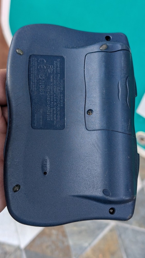 Franklin Spelling Ace Plus Thesaurus Model SA-206