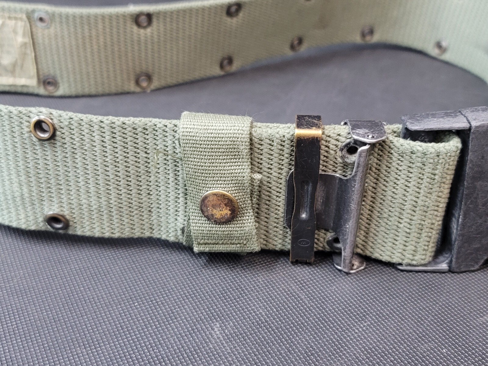 USGI US Military Individual Equipment Nylon Utility Belt LC-2 Large Alice LBE