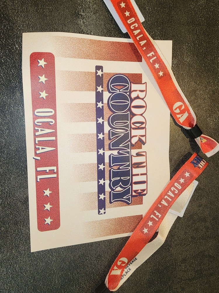 2 Rock the Country tickets 2 days