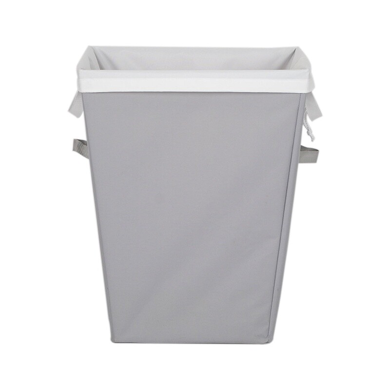 2 Pack Rectangular Laundry Hamper W/ Removable Liner Handles Durable Polyester