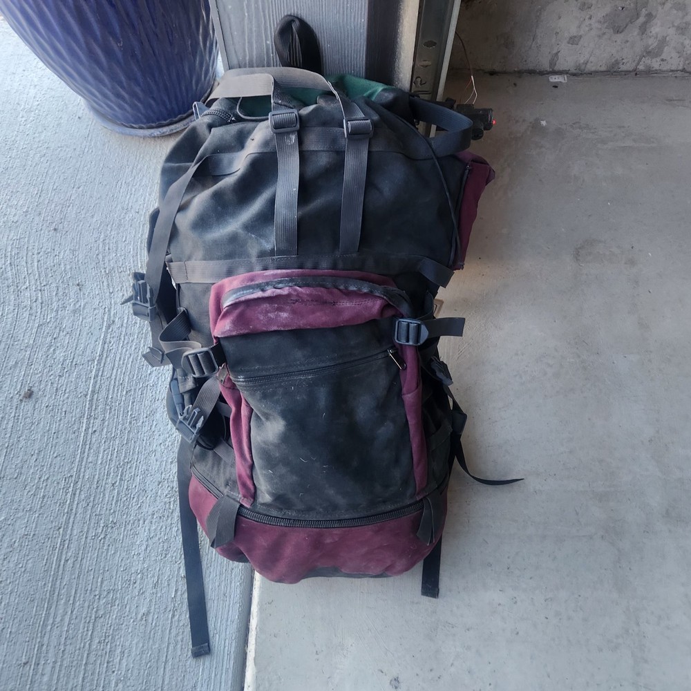 canvas waterproof back pack Custom made in the USA