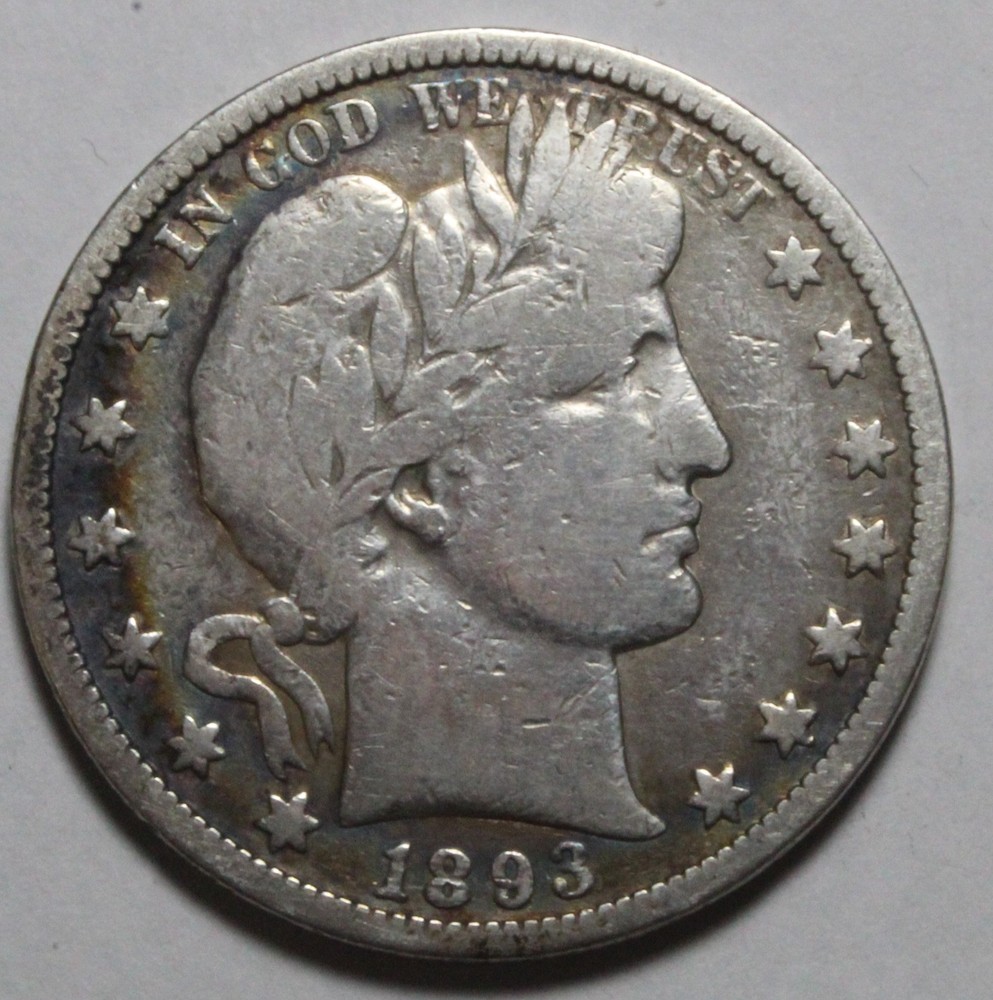 1893 O Barber Half FG160
