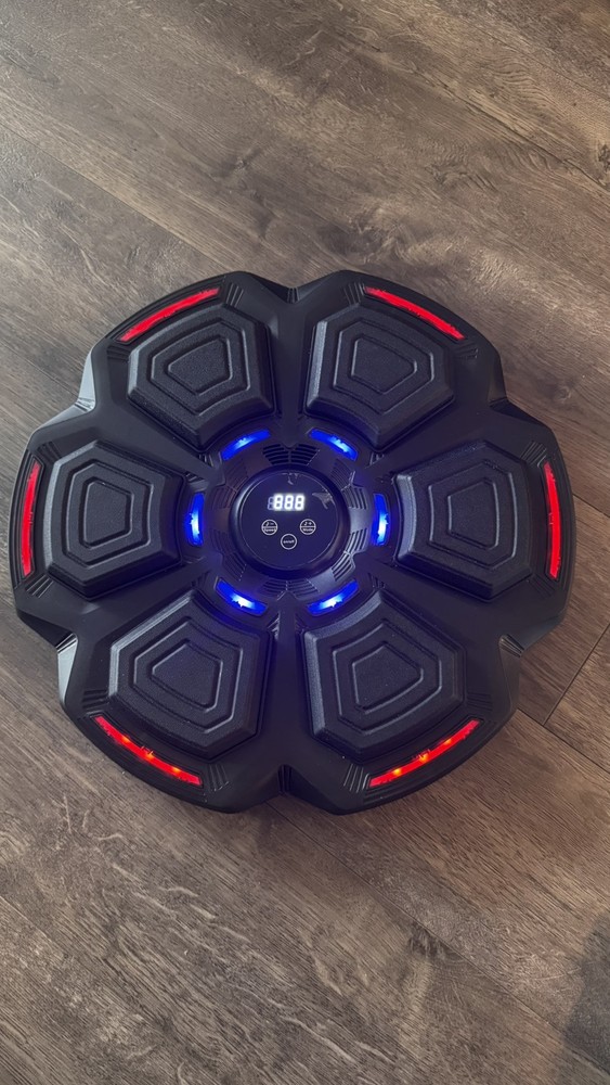 Smart Rotating Boxing Target with MMA Gloves