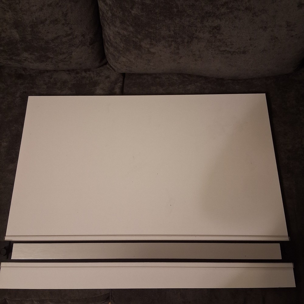 Alvin PXB Laminated Parallel Straightedge Drawing Board White Board