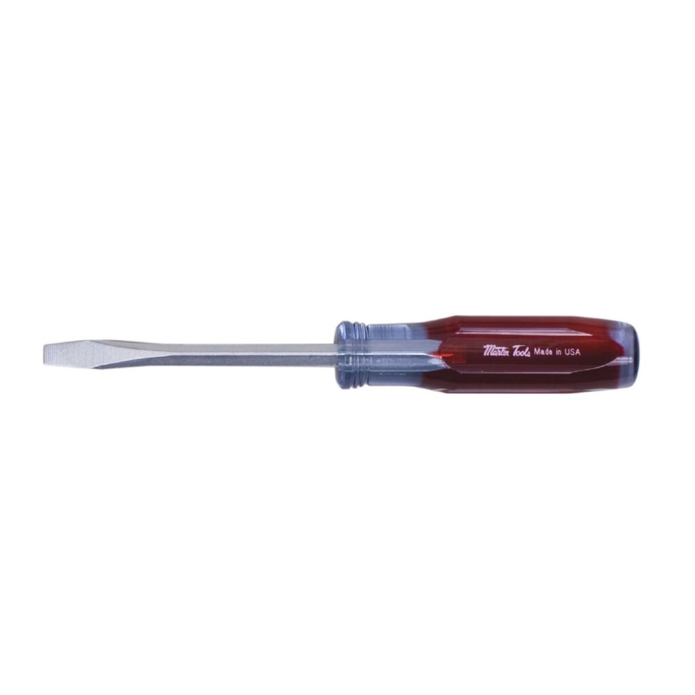 Martin Tool SDS6-1 6 Inch Chrome Square Blade Screwdriver