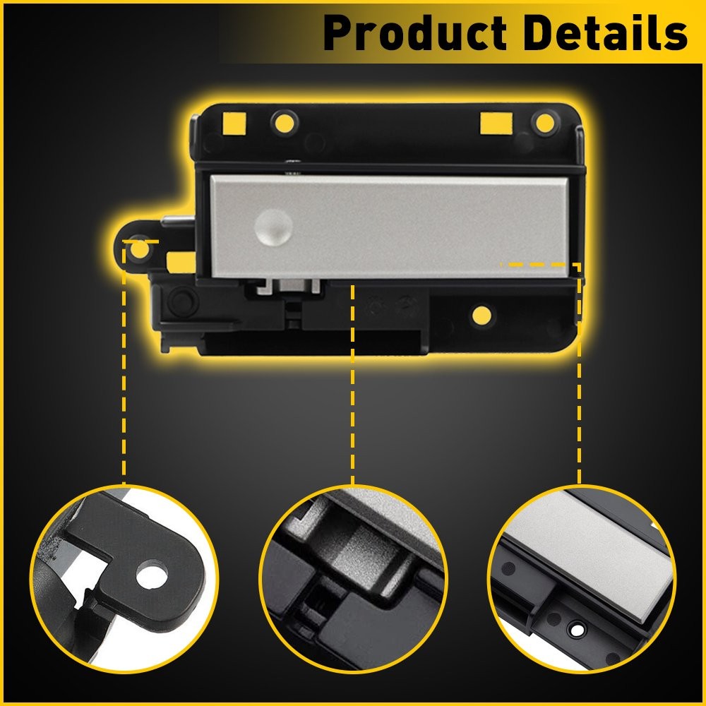 Upper Glove Box Latch Handle Silver Dash Compartment For Chevy Silverado, Sierra