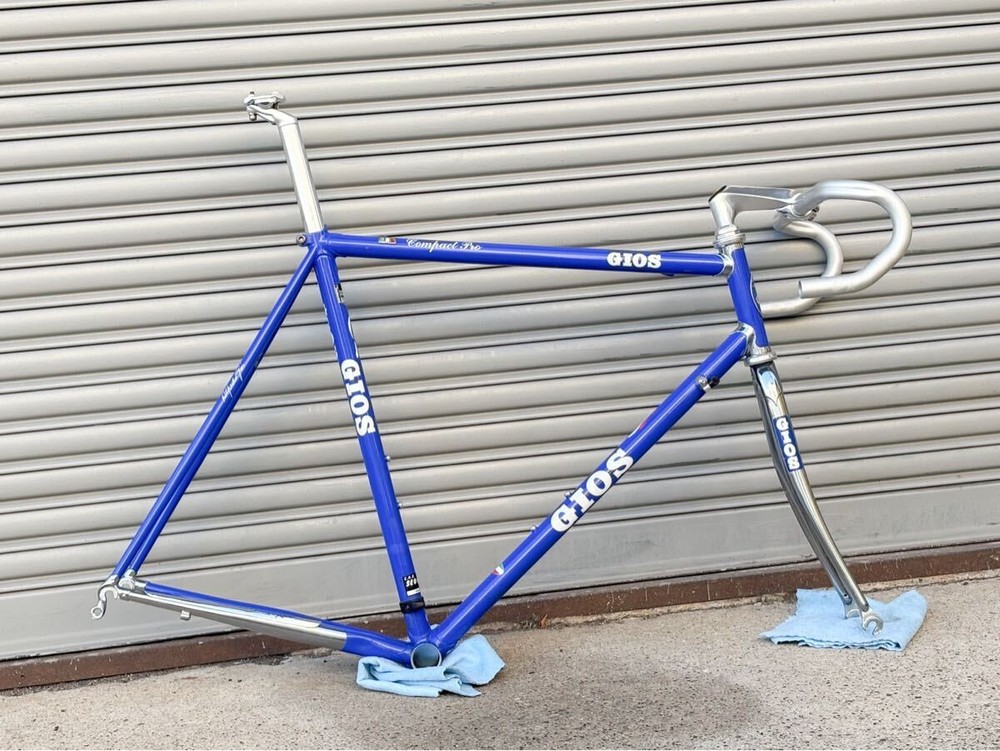 GIOS COMPACT PRO Frame Set Chromoly Frame 56 Size