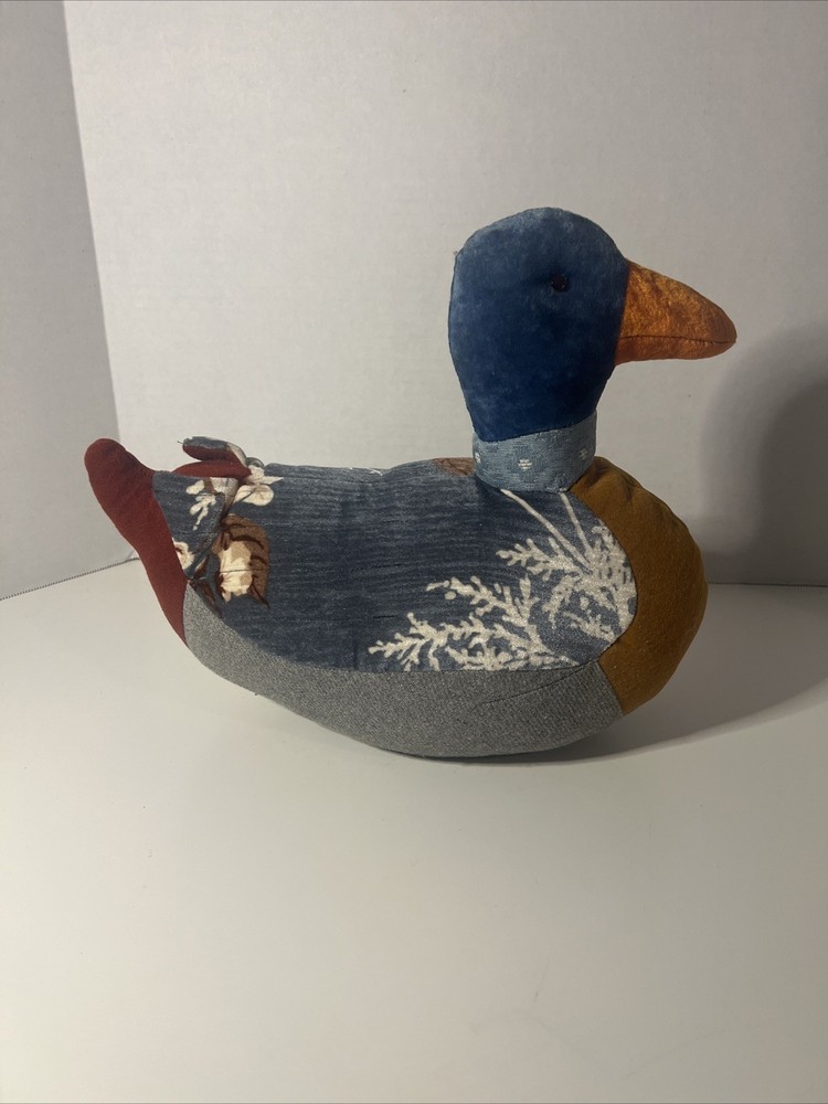 Vintage Patchwork Duck Door Stopper