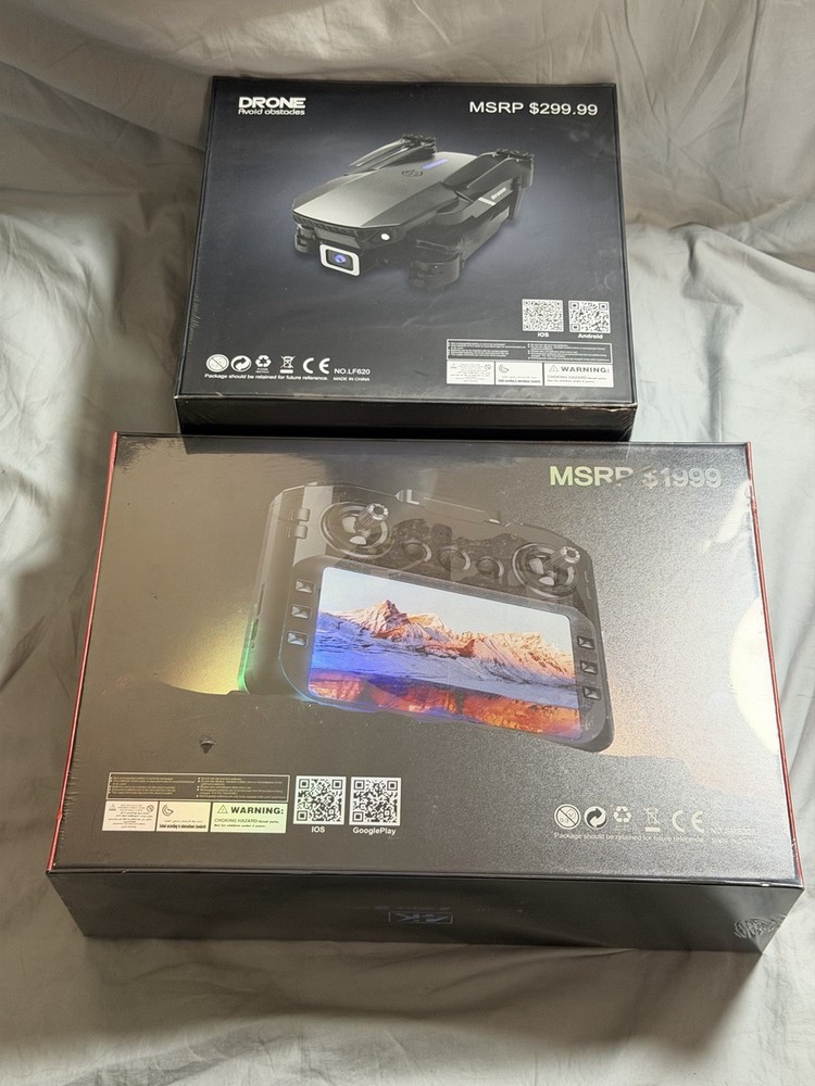 Two Drones With 4K Cameras And Obstacle Avoidance