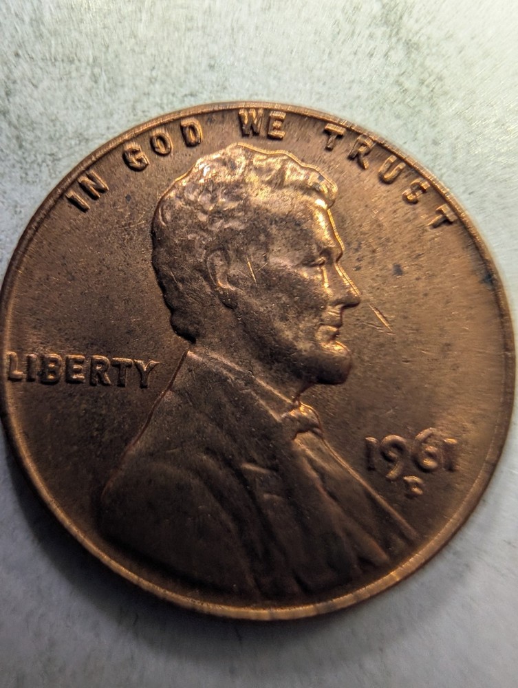61 D Penny Mint Condition With Several Errors