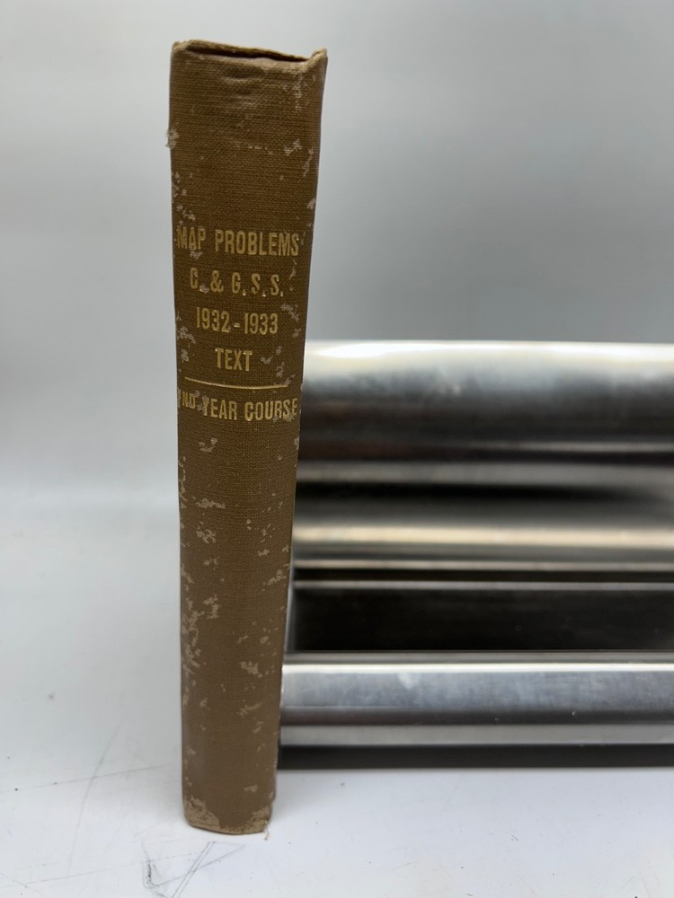 Command and General Staff School, Problems Second Year Course 1932-1933