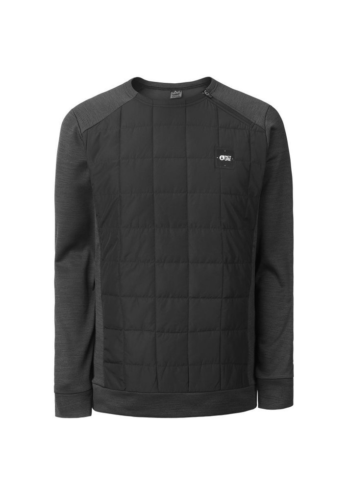 Picture Organic Junip Tech Sweatshirt Men's Sweatshirt, Black, Medium