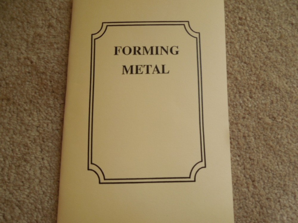 Home Workshop Book- Forming Metal