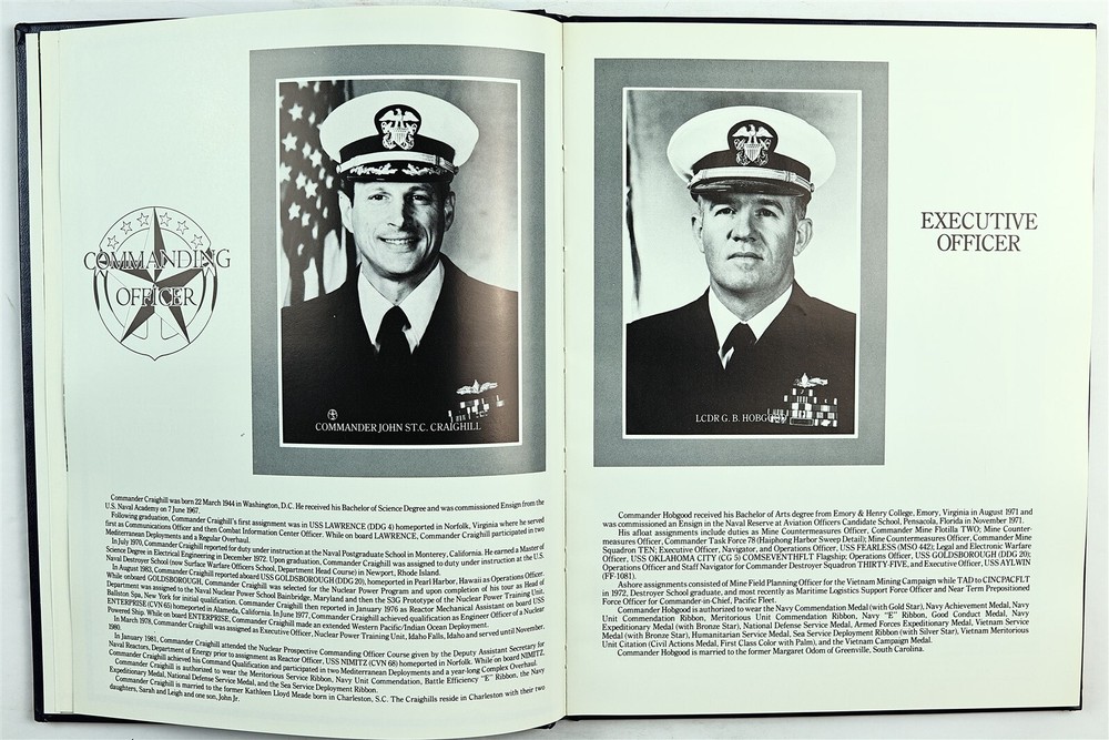 USS Aylwin (FF-1081) 1986 Mediterranean Deployment Cruise Book