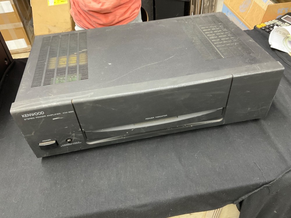 KENWOOD KM-895 STEREO POWER AMPLIFIER