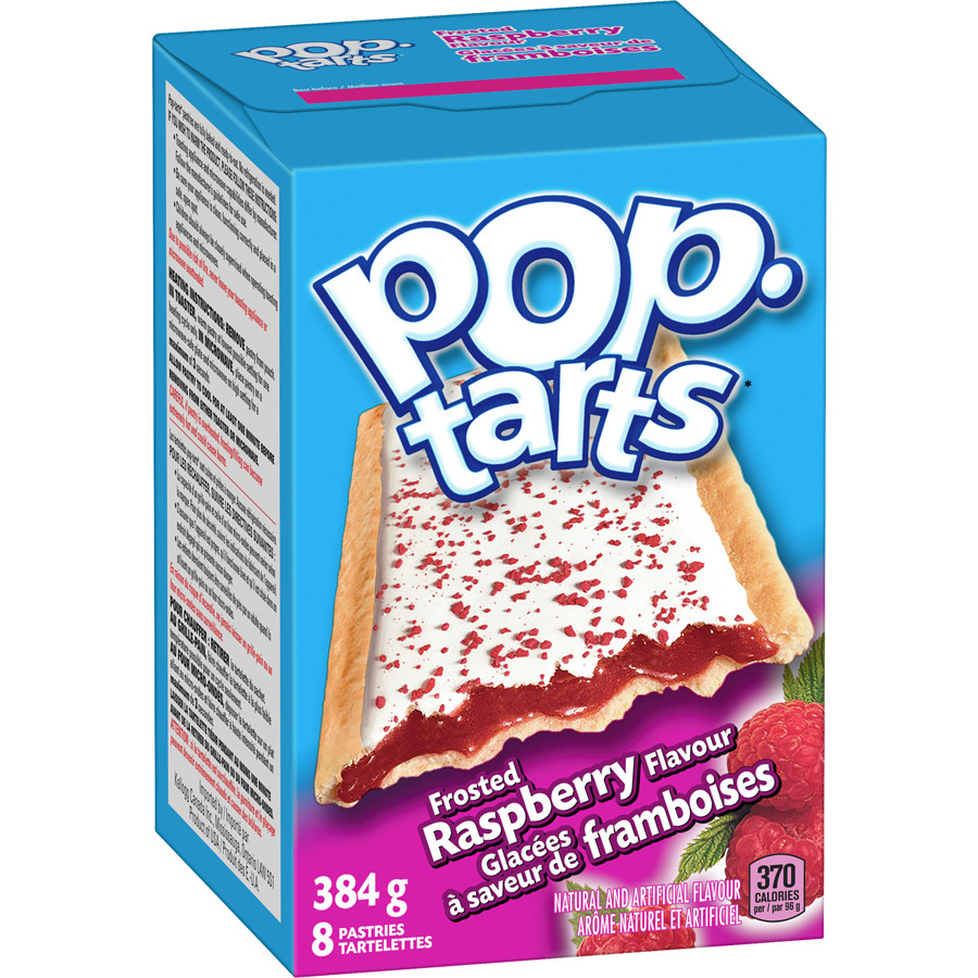 2-Pack Kelloggs Poptarts Pop Tarts Frosted Raspberry