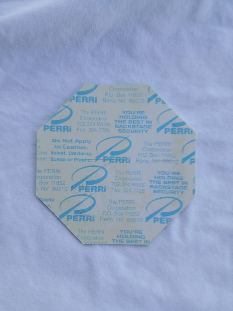 Ozzy Osbourne Tour Guest Pass 1996 Classic Rare Original Perri Green Issue