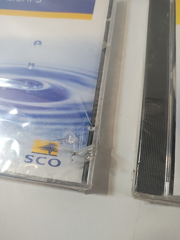 Vintage 90's SCO OpenServer Software ~ TermVision & VisionFS ~ Sealed CD-ROM PC