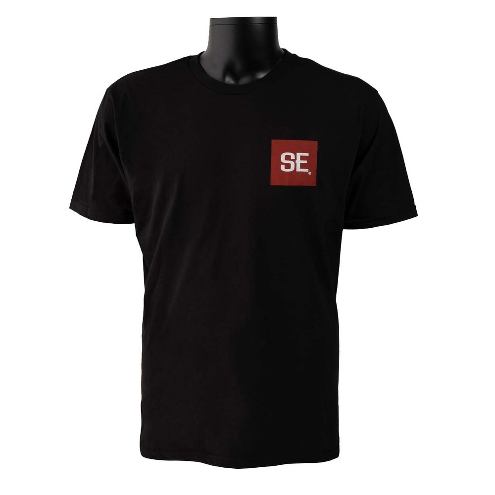 PRS SE Logo Tee, Black, Small