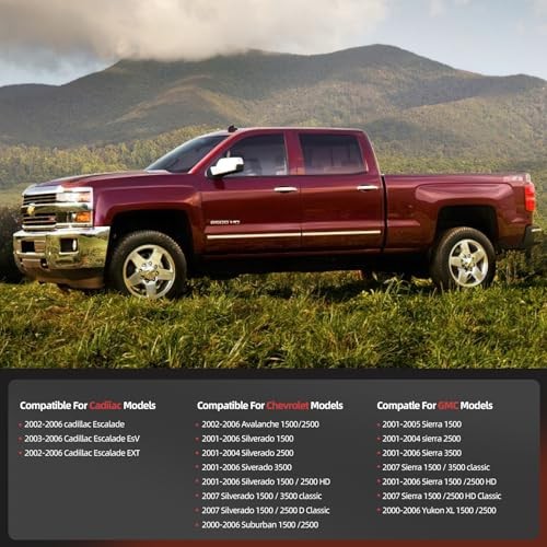 Driver Side Power Window Regulator Assembly W/Motor Compatible for Rear Left