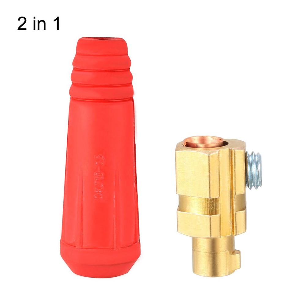 TIG Welding Panel Connector DKJ10-25 Quick Fitting Red