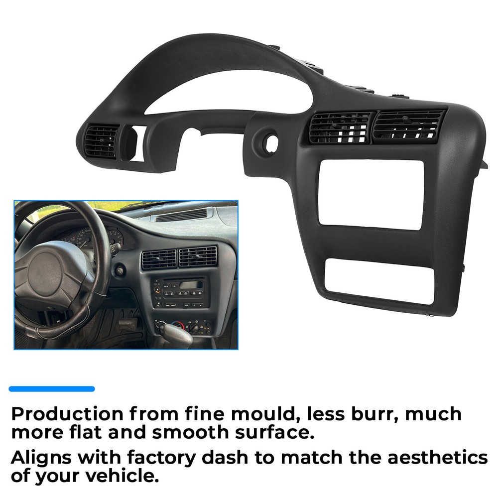 For 2000-2005 2004 Cavalier Dash Panel Speedometer Trim Bezel Rep. for #22698064