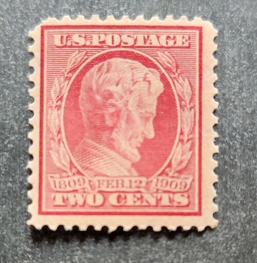 Scott #367 Abraham Lincoln Single Stamp - MNH PC#2