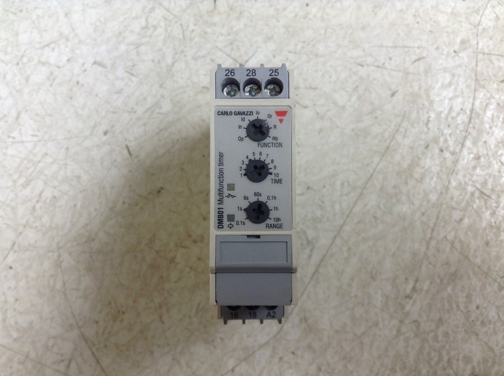Carlo Gavazzi DMB01DM24 Multifunction Timer 24-240 VAC DMB01 (TSC)