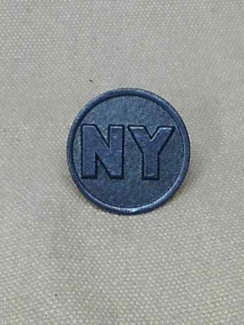 WWI New York Collar Disk