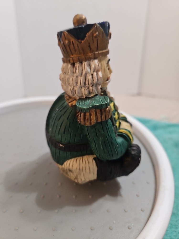 WINDSOR COLLECTION Sitting Nutcracker Collectible FIGURINE