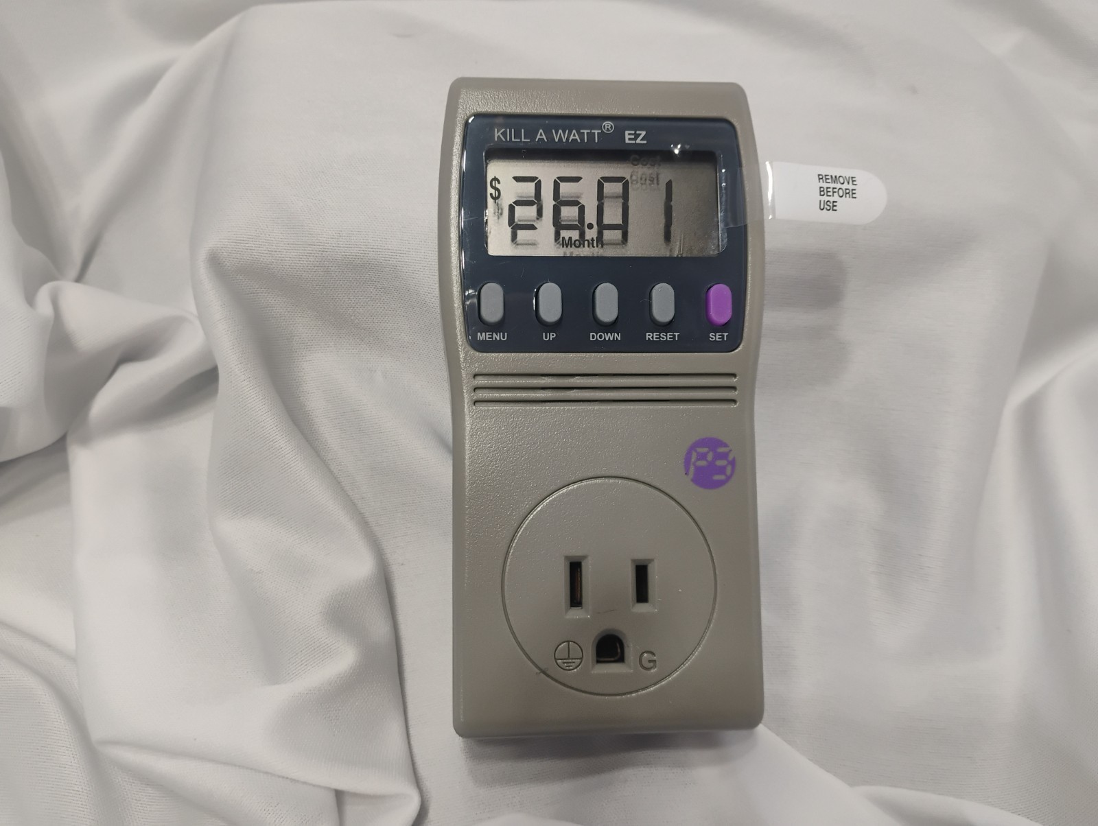 Kill A Watt EZ P4460 Electricity Usage Monitor Power Meter TESTED & WORKING