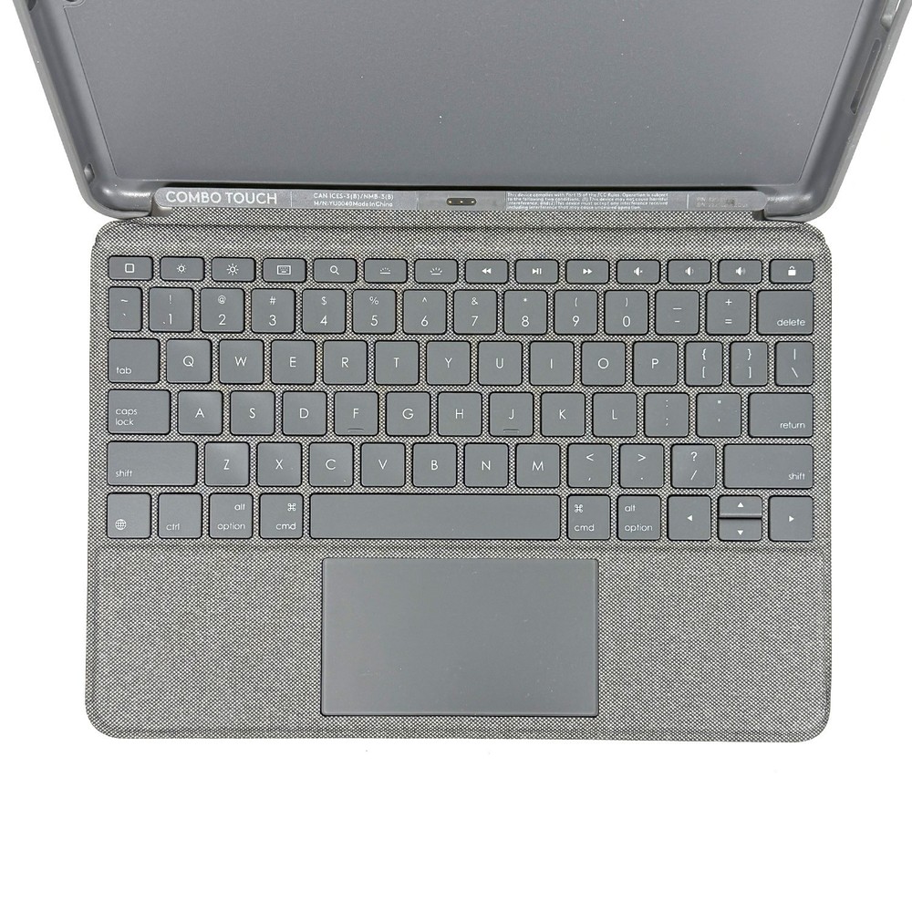 Logitech Combo Touch Keyboard Trackpad Case For Apple iPad 7th 8th 9th Gen (4)