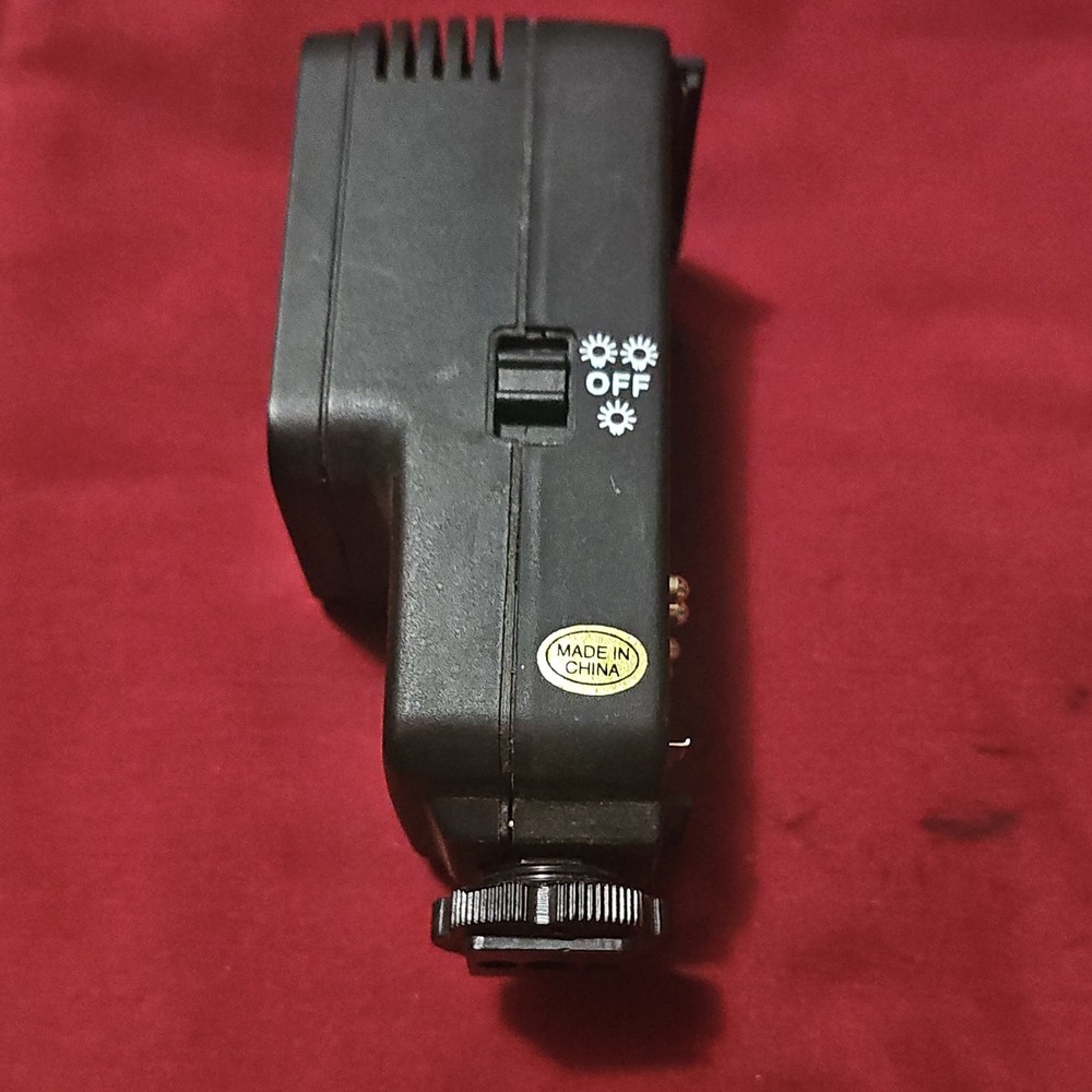 Sima Dual LED Portable Camera Light with Hot Shoe Mount, Universal Compatible