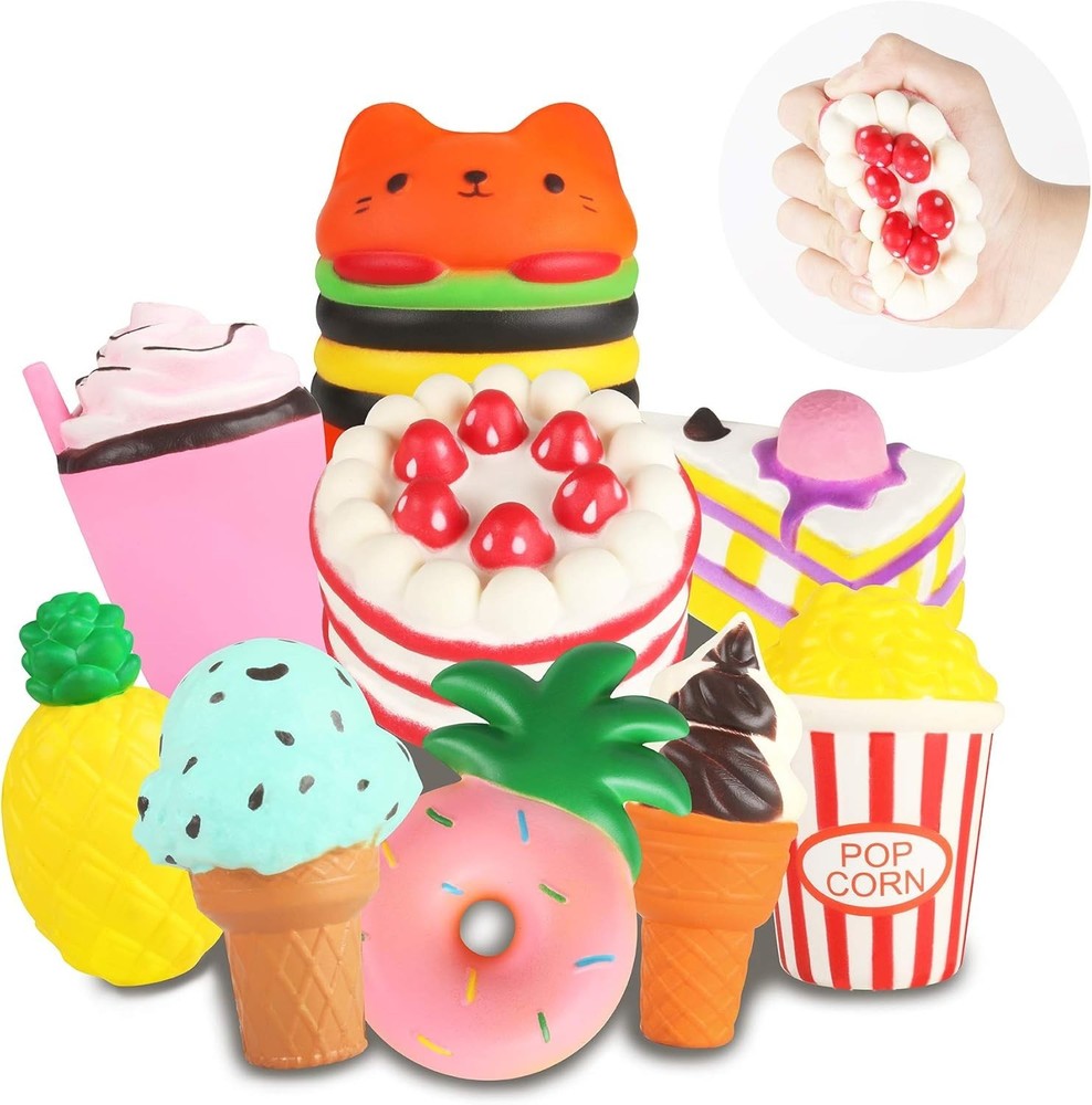 Fun Squishy Toy Pack - Ideal for Hand-Eye Coordination