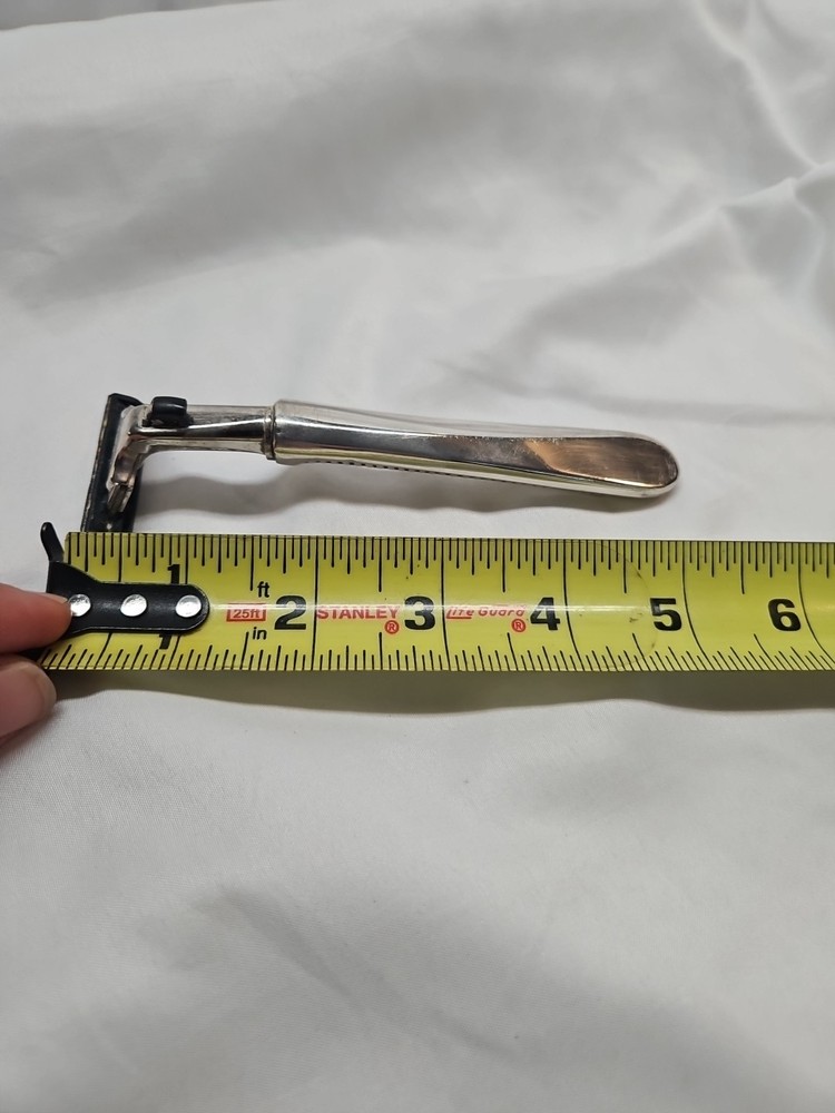 Vintage Gillette Reed & Barton Sterling Handle Razor