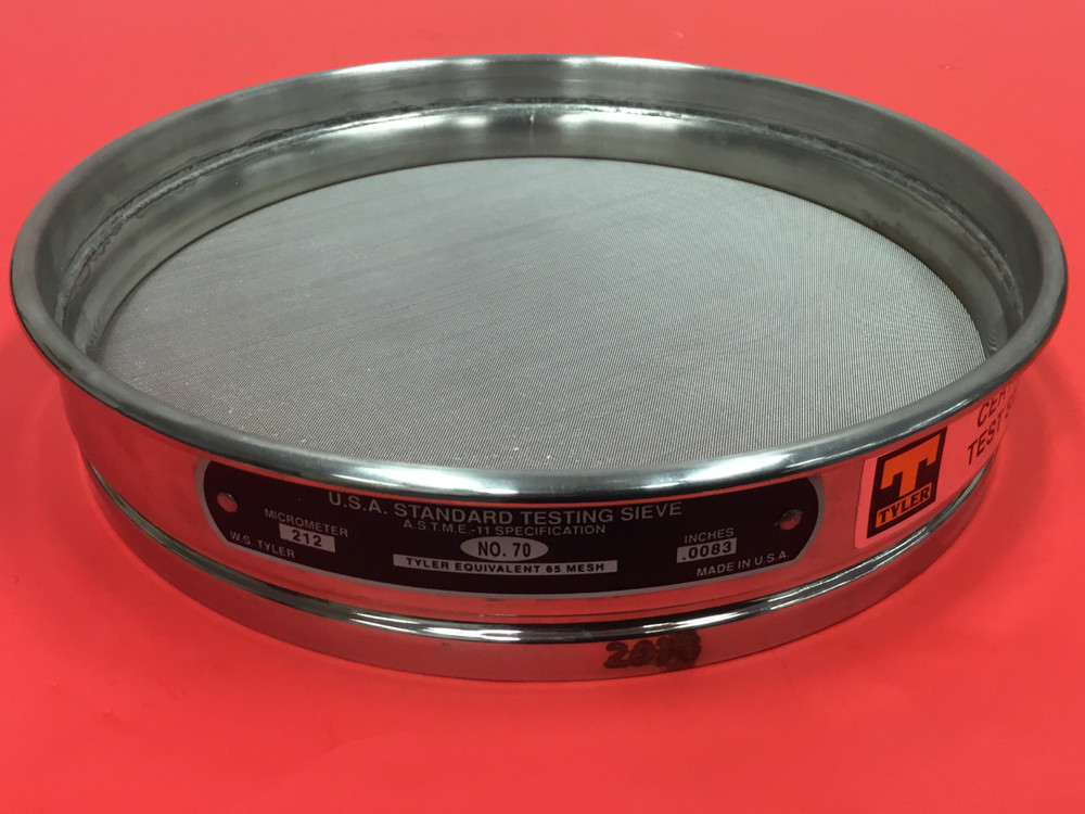 W.S.Tyler - No. 70 - Standard Testing Sieve - 212 Micrometer