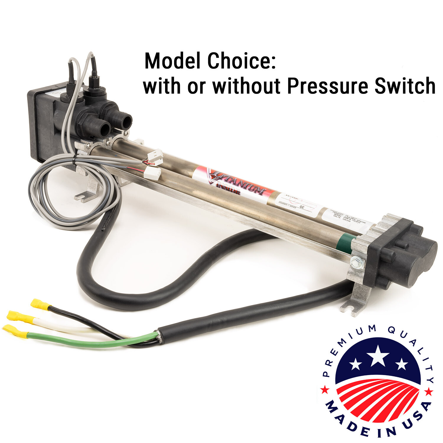 No-Fault Titanium Spa Heater for Hot Spring/Watkins/Caldera/Tiger River 6kW-4kW