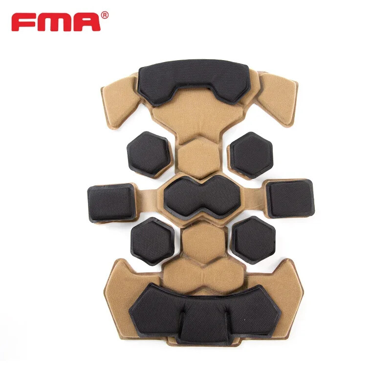 FMA Double-Layer Memory Foam Pad Sponge Removable Pad Lining for Wendy Helmet