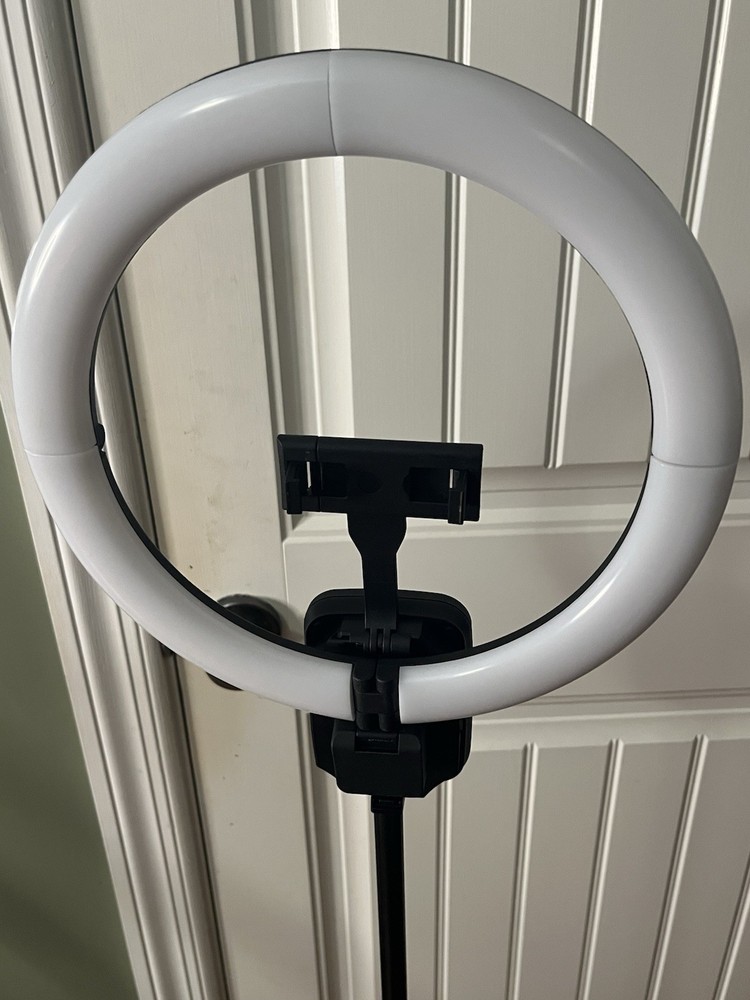 Sunpak - Mini Box Self-Storing Collapsible Bi-Color Vlogging Ring Light Kit