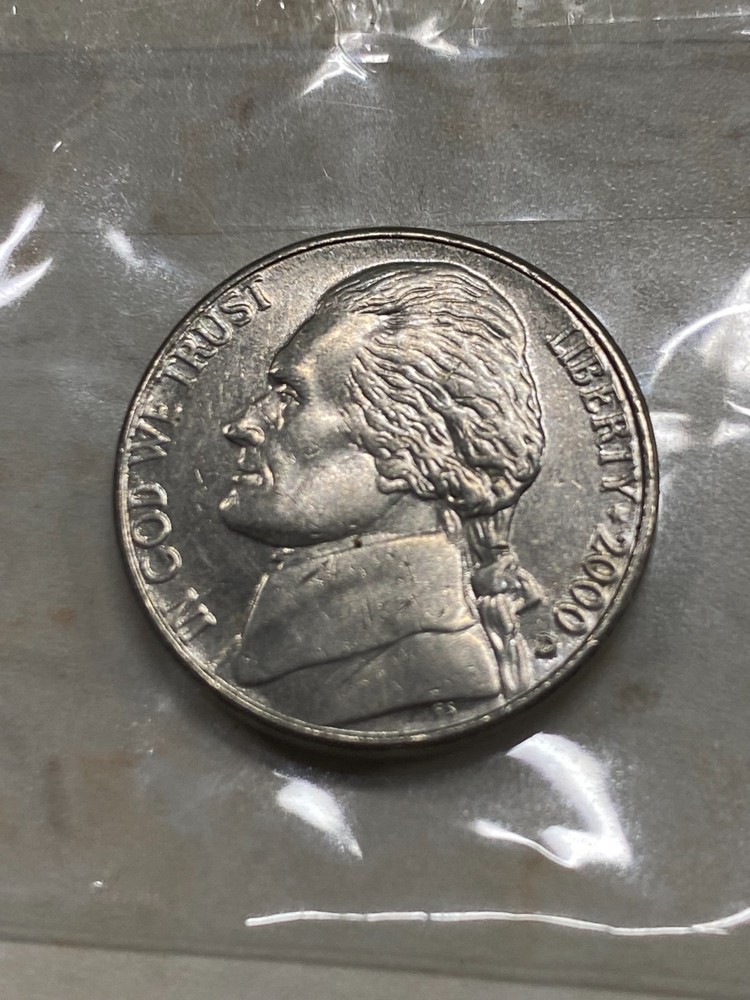 2000 D JEFFERSON NICKEL
