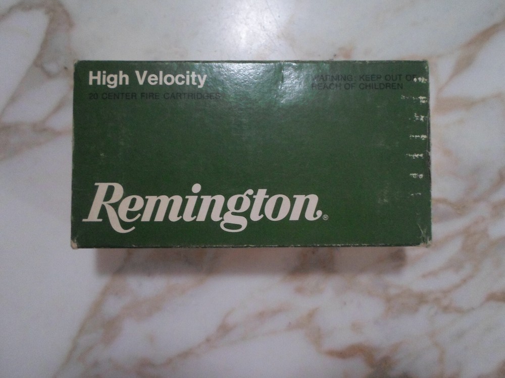 Vintage Remington 308 Win 150 gr Core-Lokt PTD Soft Point Empty Box
