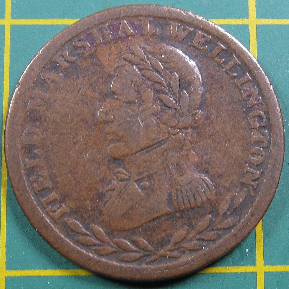 Wellington Halfpenny Token WE-2B4