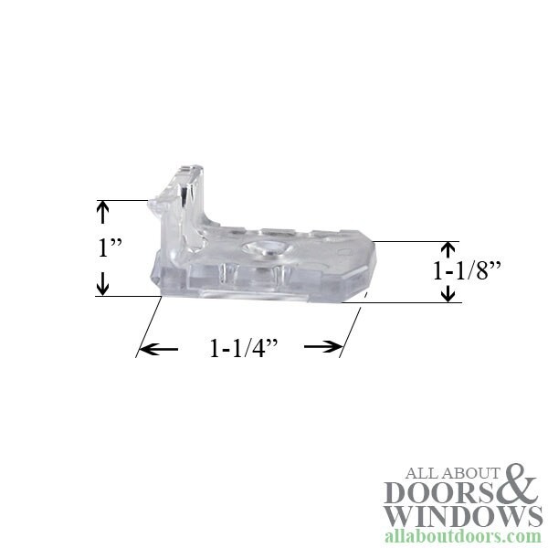 Balance Clip, Inverted T-Shoe